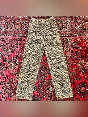 Levis Leopard Corduroy Pants